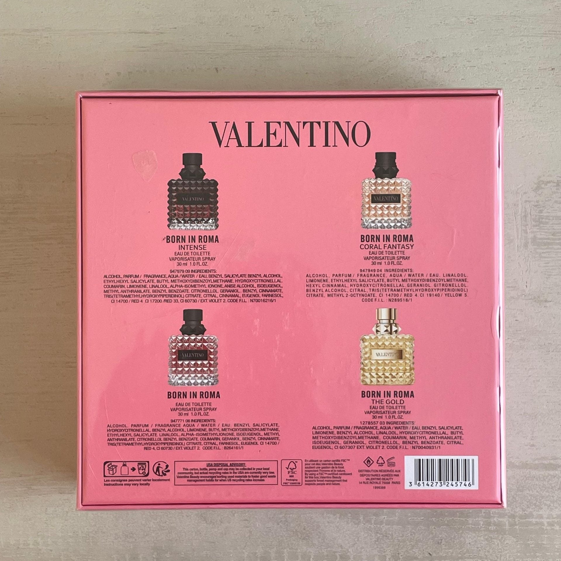 Valentino Born In Roma (4x30ml)