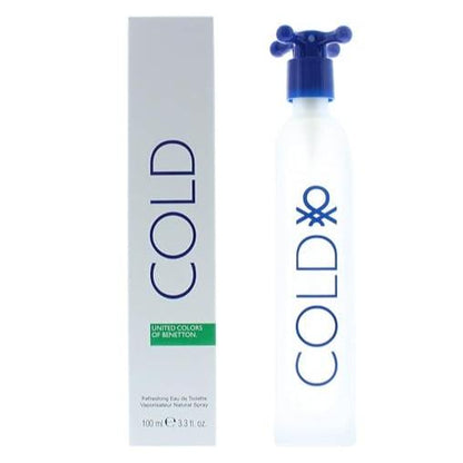 Benetton Cold for Men Eau De Toilette Spray (100ml)