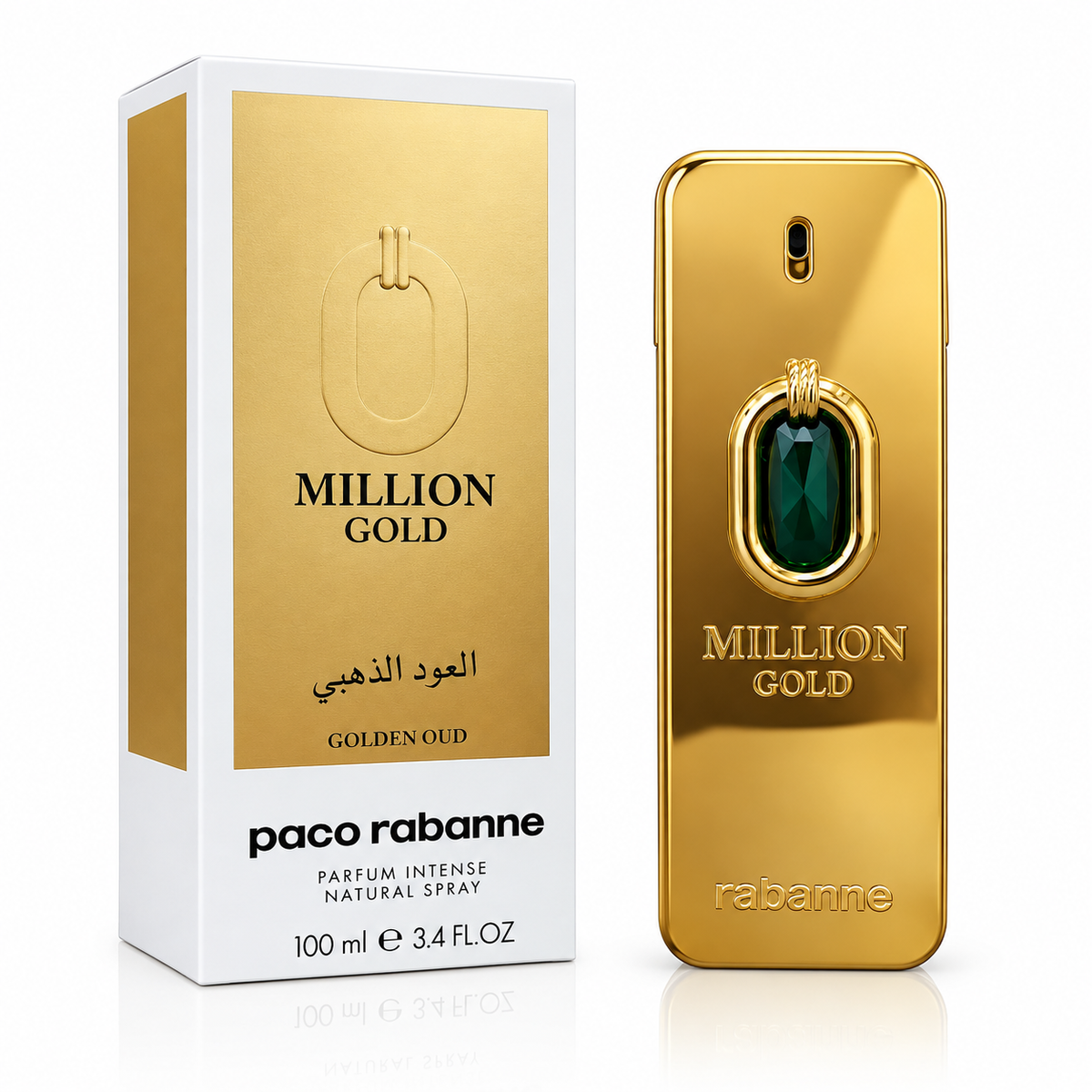 Rabanne Million Gold Golden Oud Parfum Intense (100ml)