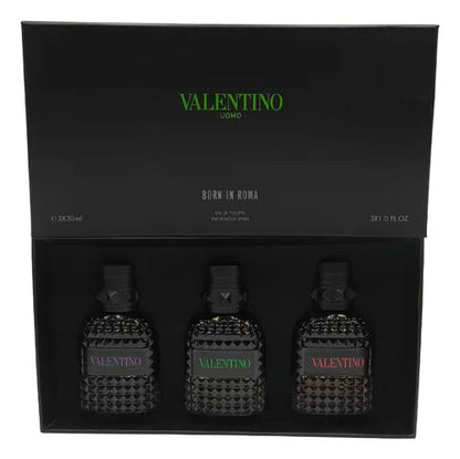Valentino Uomo Born In Roma Set 3pz Edt Hombre