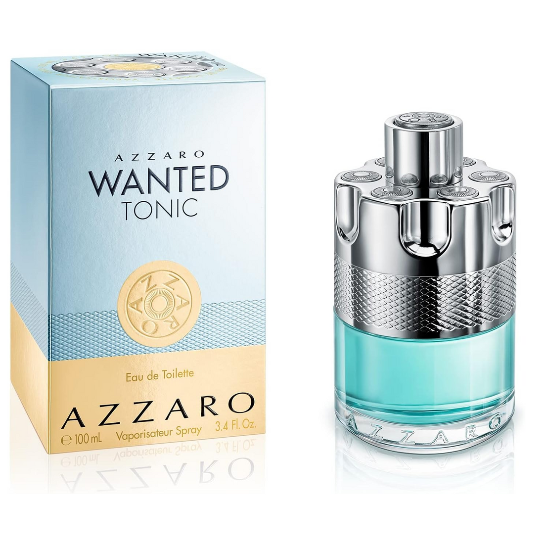 Azzaro Wanted Tonic Eau de Toilette Spray for Men (100ml)
