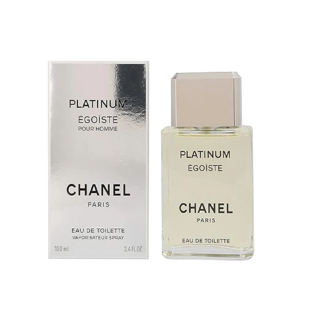 Chanel Egoiste Platinum Eau De Toilette Spray for Men (100ml)