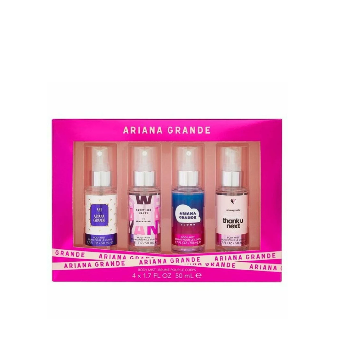 Ariana Grande Body Mist 50 Ml Mini Set 4 Pc