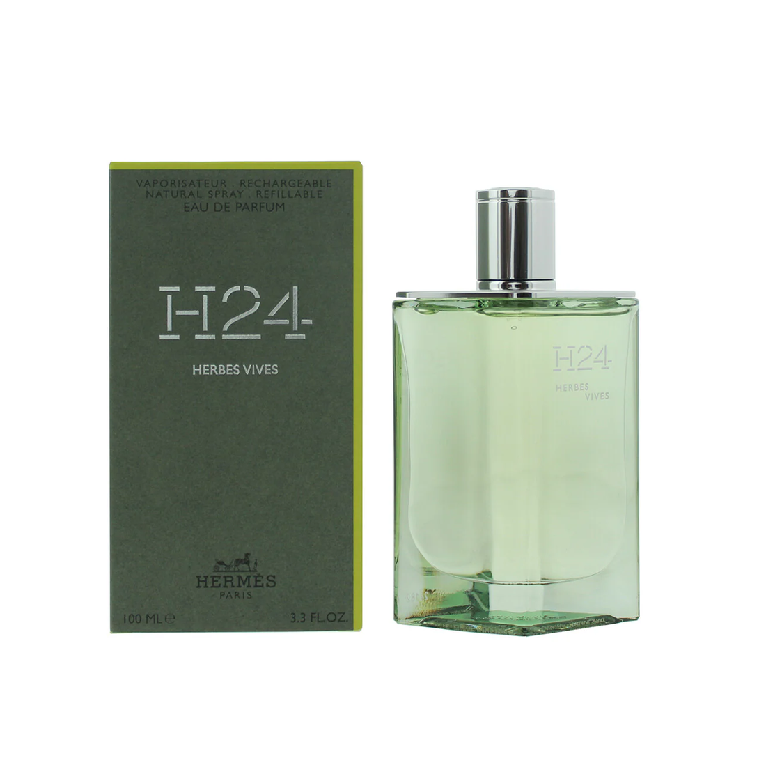 Hermès H24 Herbes Vives Rechargeable Eau De Parfum (100 ML)