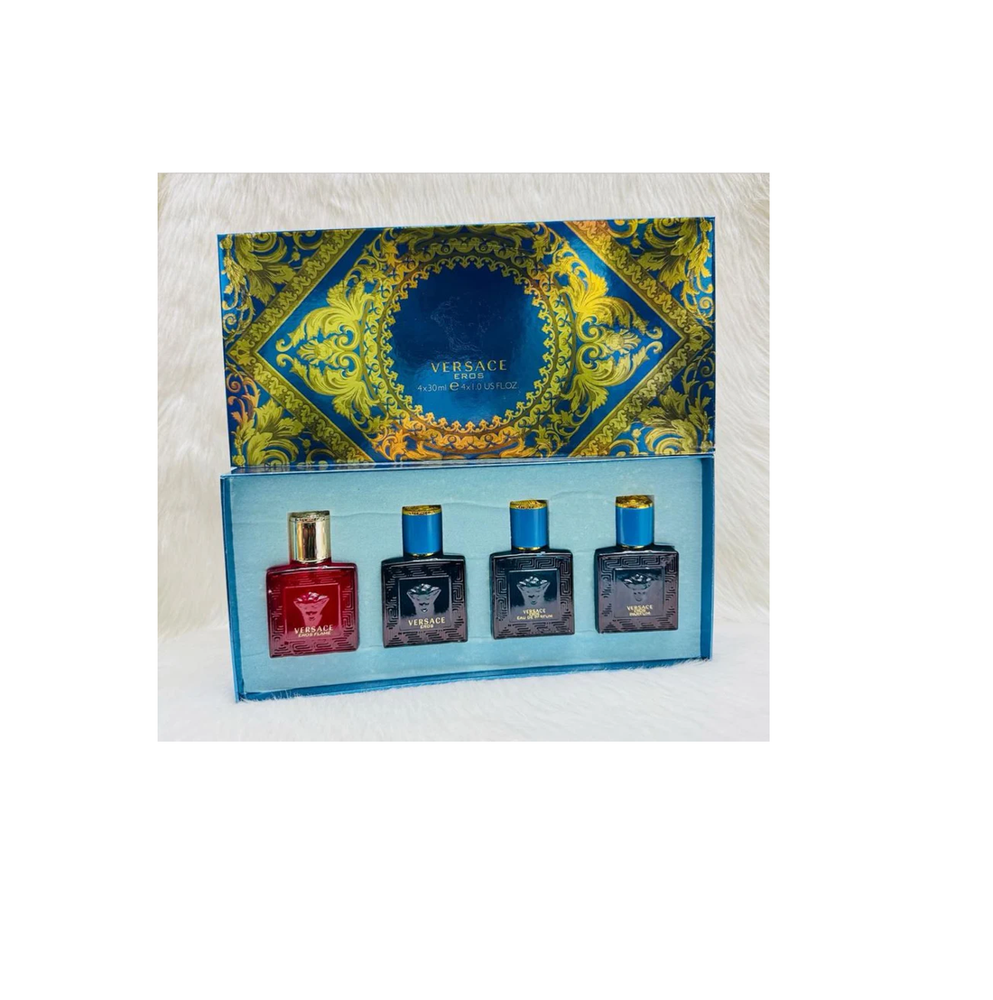 Eros Versace Set De Perfume 4 Pcs (30 Ml)