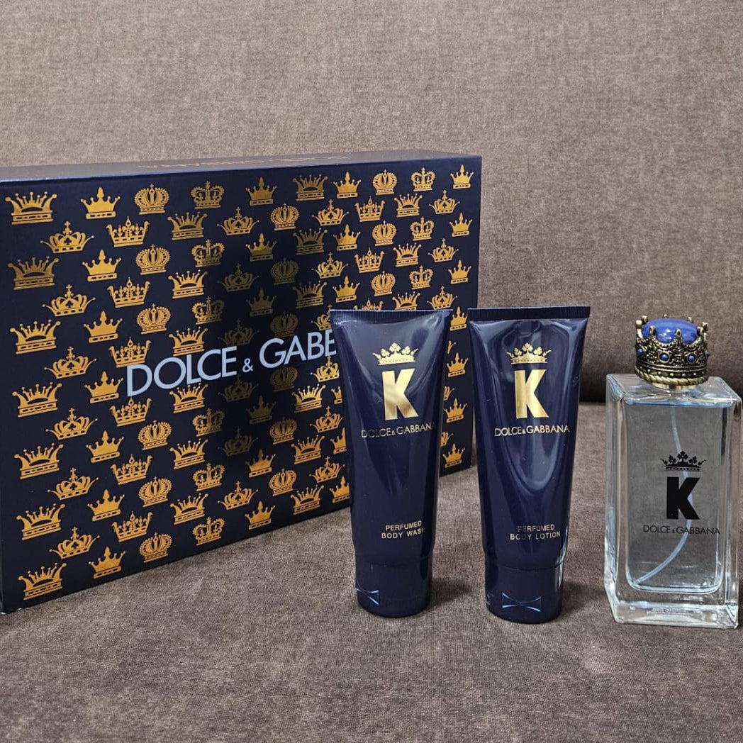 Dolce &amp; Gabbana K by Dolce&amp;Gabbana 3 piece gift set