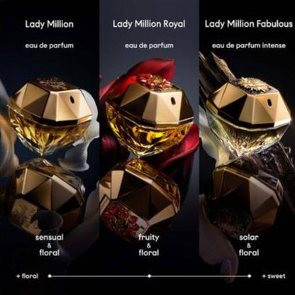 Paco Rabanne Lady Million Royal Eau De Parfum (80ml)
