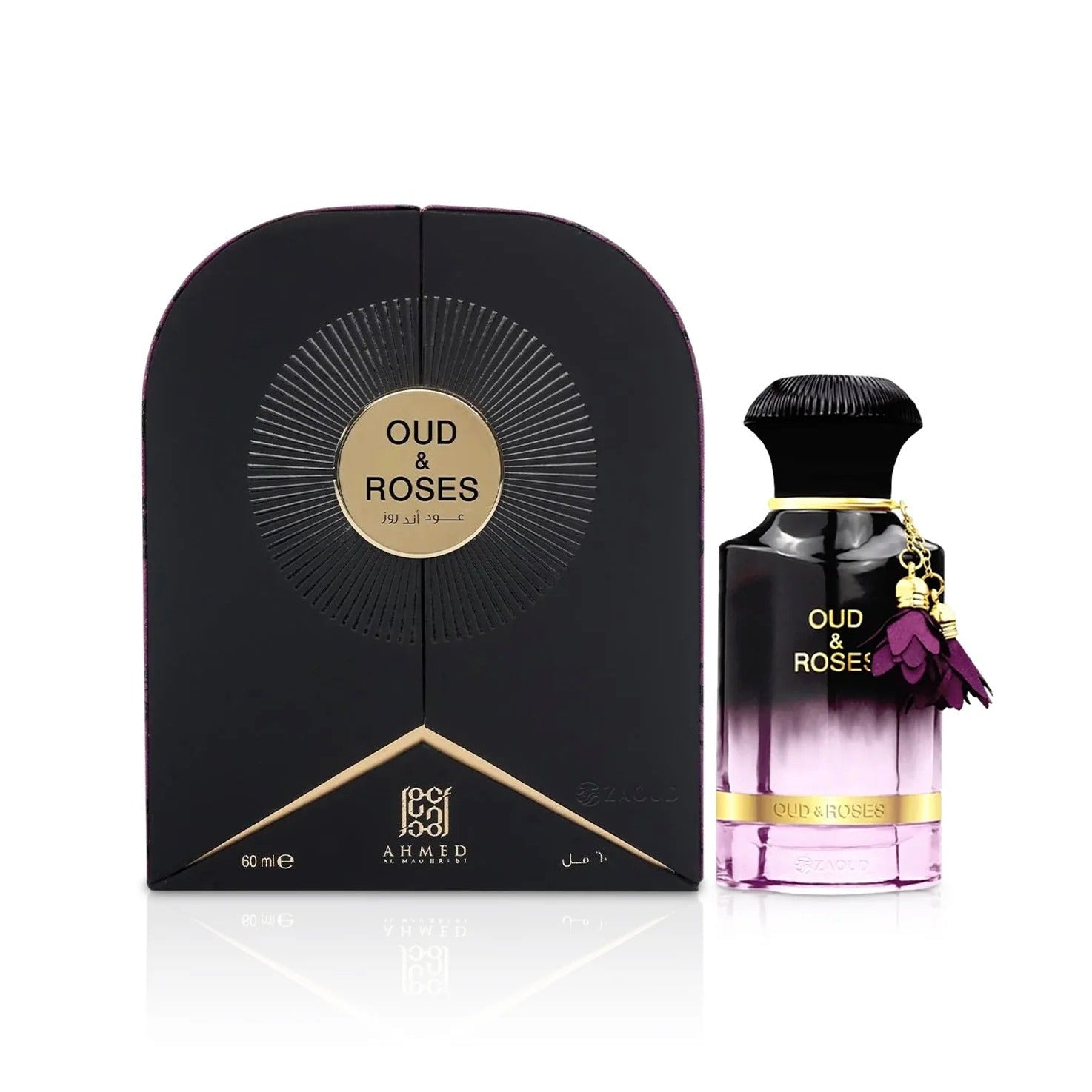 Ahmed Al Maghribi Oud &amp; Roses Eau de Parfum (60ml)