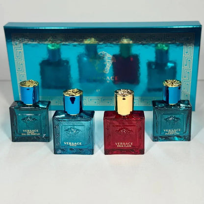 Versace Eros Miniature Cologne Gift Set (4x30ml)
