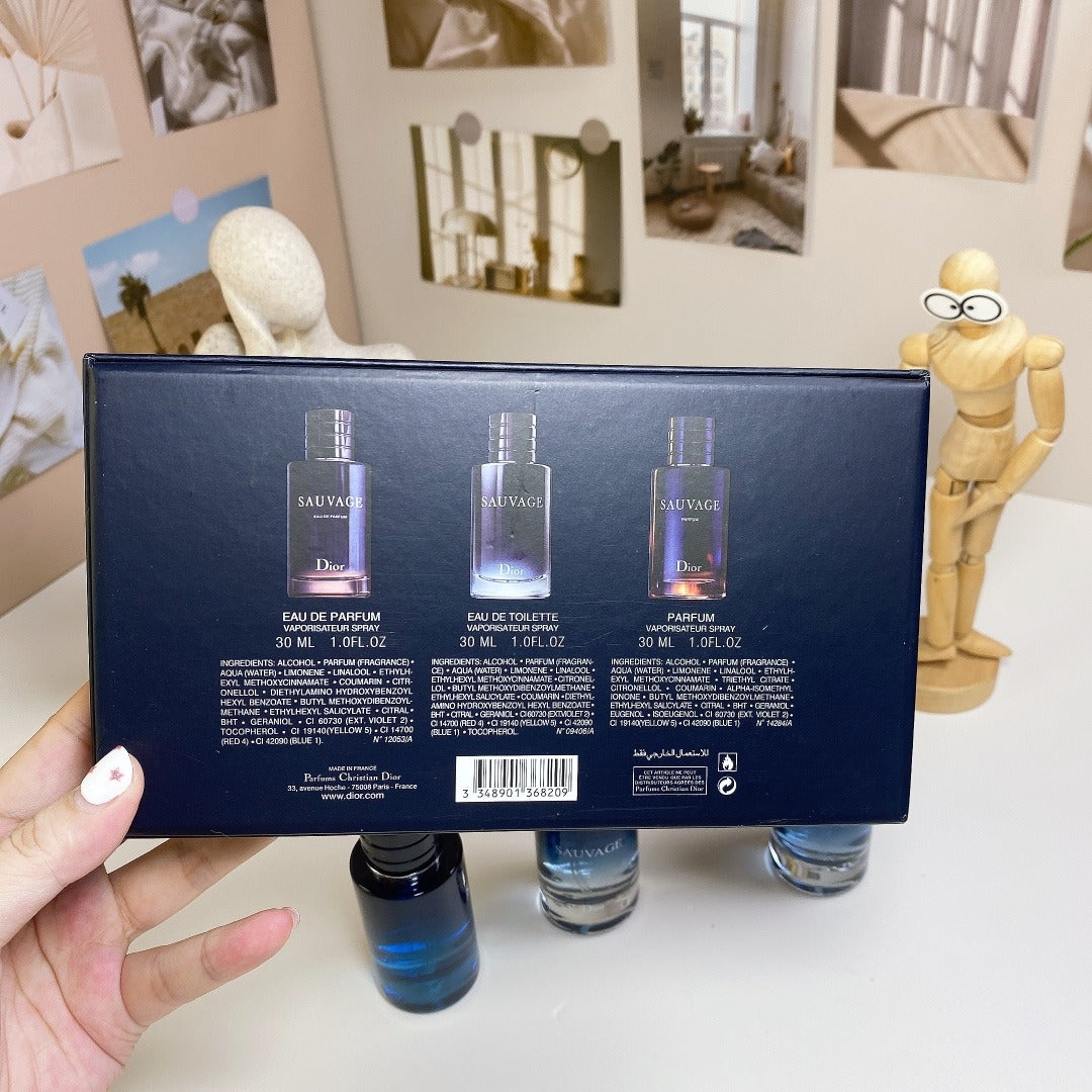 Dior Sauvage Limited Edition gift set (3x30ml)