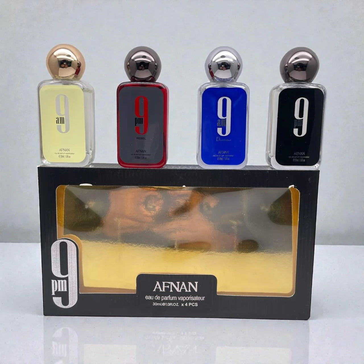 Afnan 9PM and 9AM Dive (4x30ml)